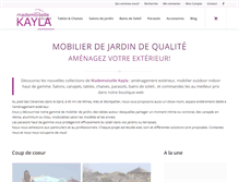Tablet Screenshot of mademoisellekayla.fr
